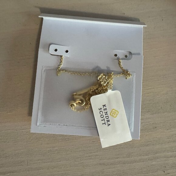 Kendra Scott X LoveShackFancy Pink and Gold Elisa Necklace 🎀 NWT 🎀 - Picture 4 of 7